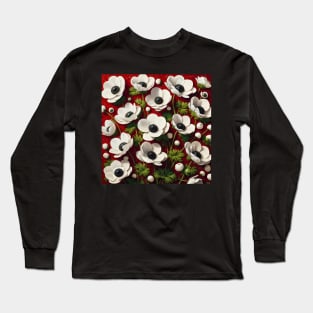 Anemone Flowers Long Sleeve T-Shirt